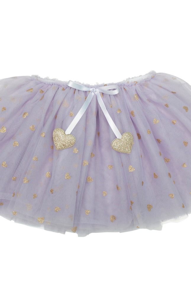 Mimi and Lula lilac heart tutu