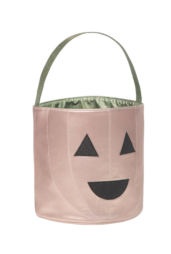 Mimi and Lula pumpkin trick or treat bag